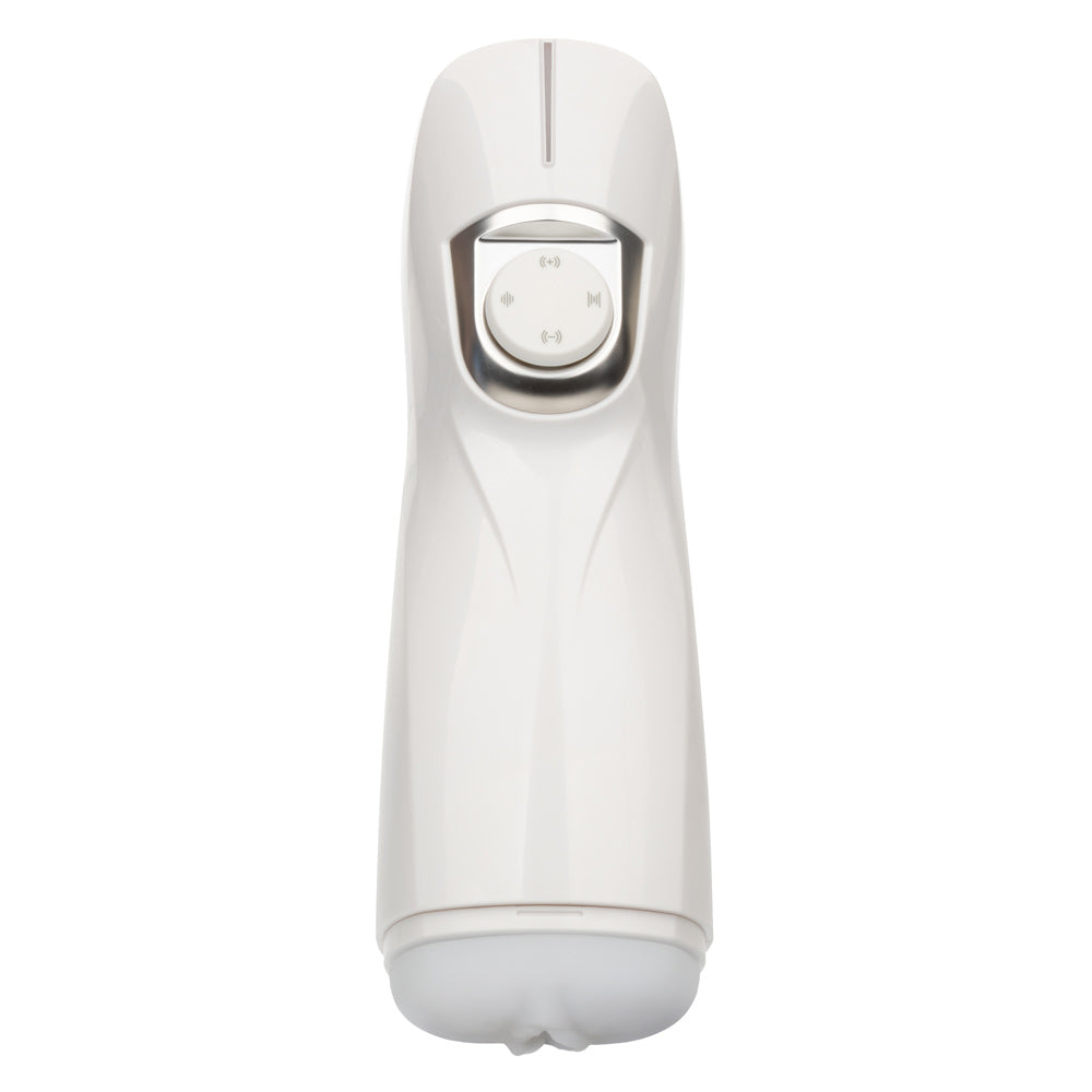 "Optimum Power Lifelike Pulsar Stroker - White SE0858573"