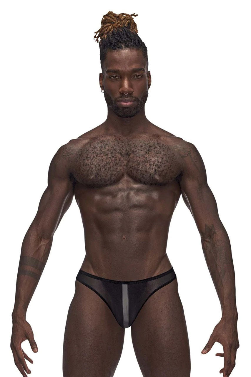 "Landing Strip Bikini Brief - XL - Black MP-480271BKXL"