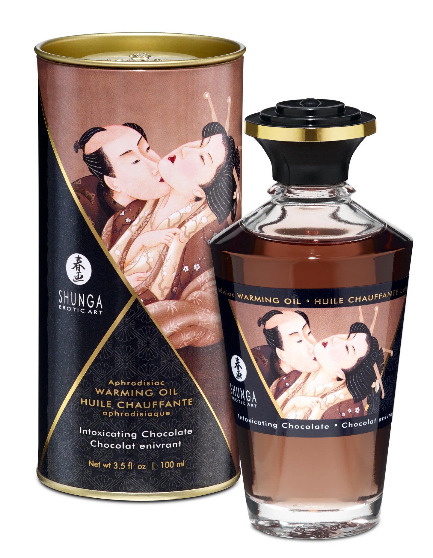 "Aphrodisiac Warming Oil - Intoxicating Chocolate SHU2209"