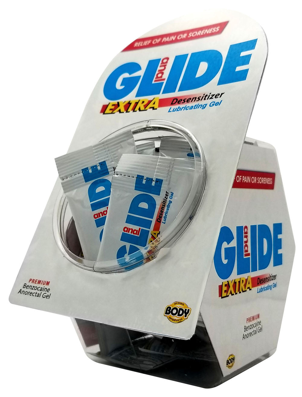 "Anal Glide Extra 50pc Display Bowl BA-AGE4PPDJ"