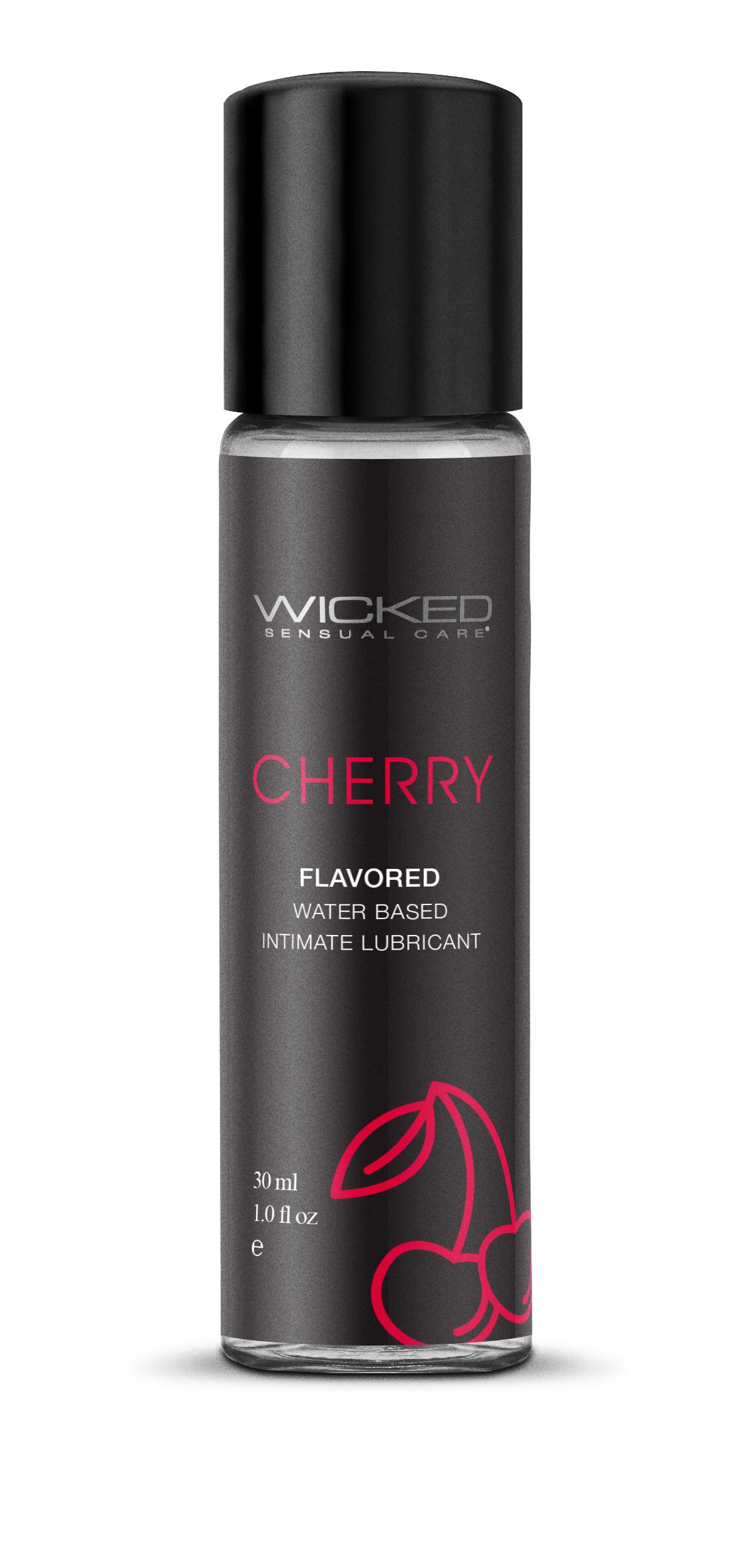 "Aqua Cherry Flavored Water Based Intimate Lubricant - 1 Fl. Oz. WS-90431"