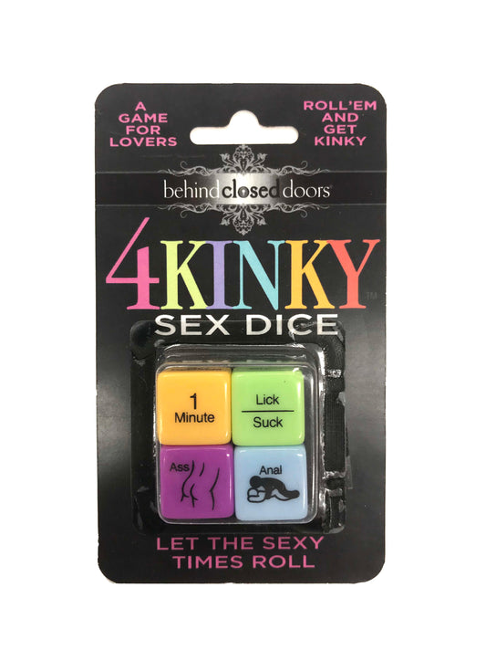 "4 Kinky Sex Dice LG-BCD022"