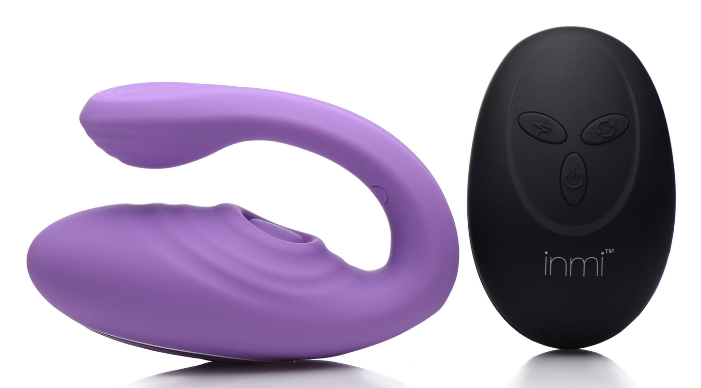 "7x Pulse Pro Pulsating and Clit Stim Vibe with Remote INM-AG601"