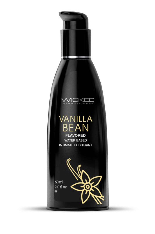 "Aqua Vanilla Bean Flavored Water Based Intimate Lubricant - 2 Fl. Oz. WS-90332"