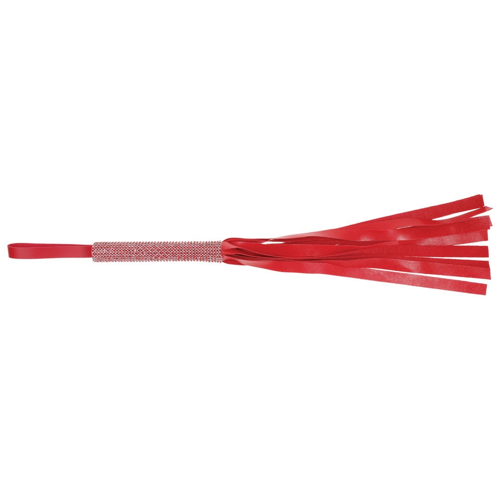 "Amor Sparkle Flogger - Red SS09955"