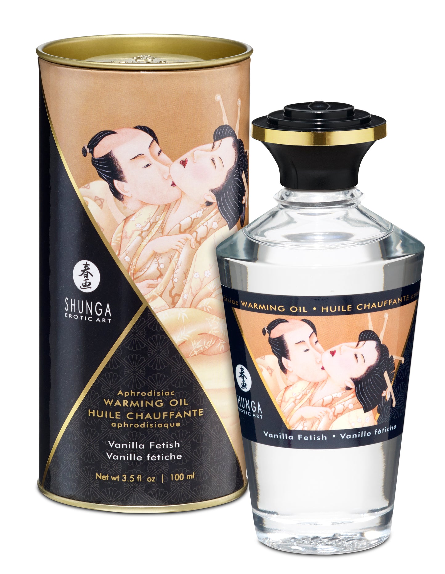 "Aphrodisiac Warming Oil - Vanilla Fetish SHU2207"