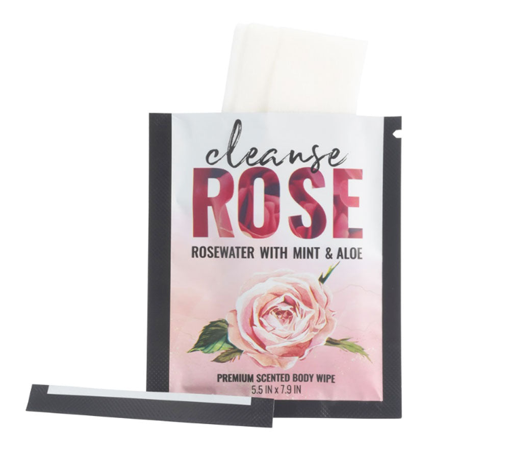 "Alchemy Cleanse Rosewater Body Wipes 16 Ct AM-536951P"