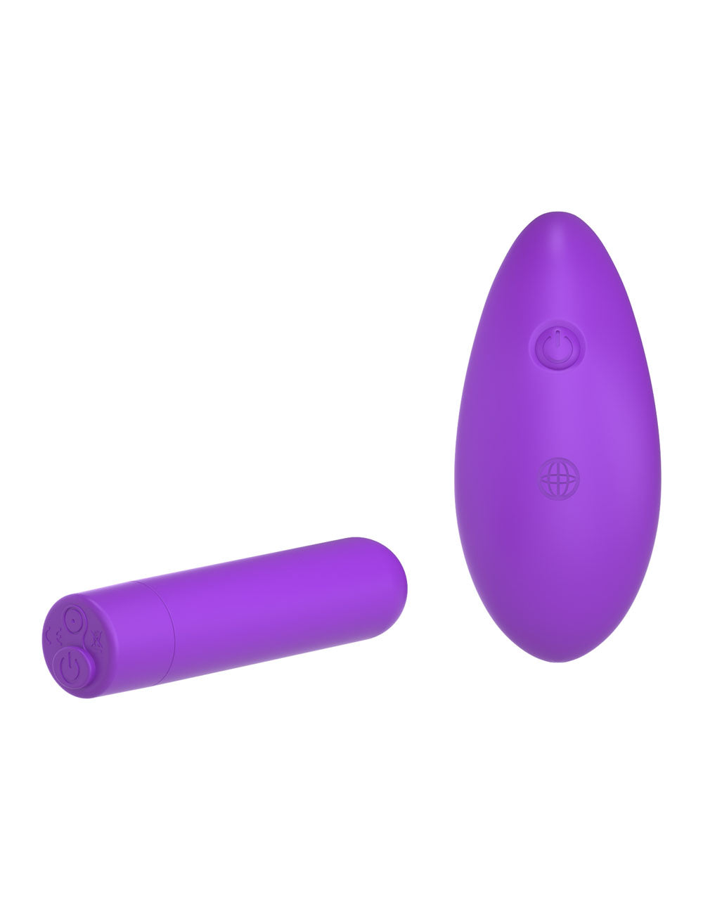 "Fantasy for Her - Her Rechargeable Remote Control Bullet Purple PD4946-12"