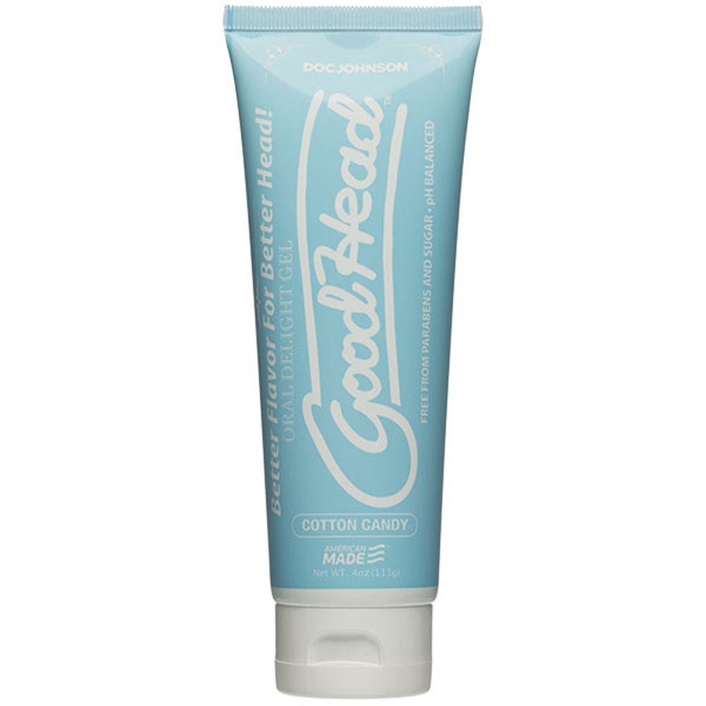 "Goodhead - Oral Delight Gel - 4 Oz Tube - Cotton Candy DJ1360-09-BX"