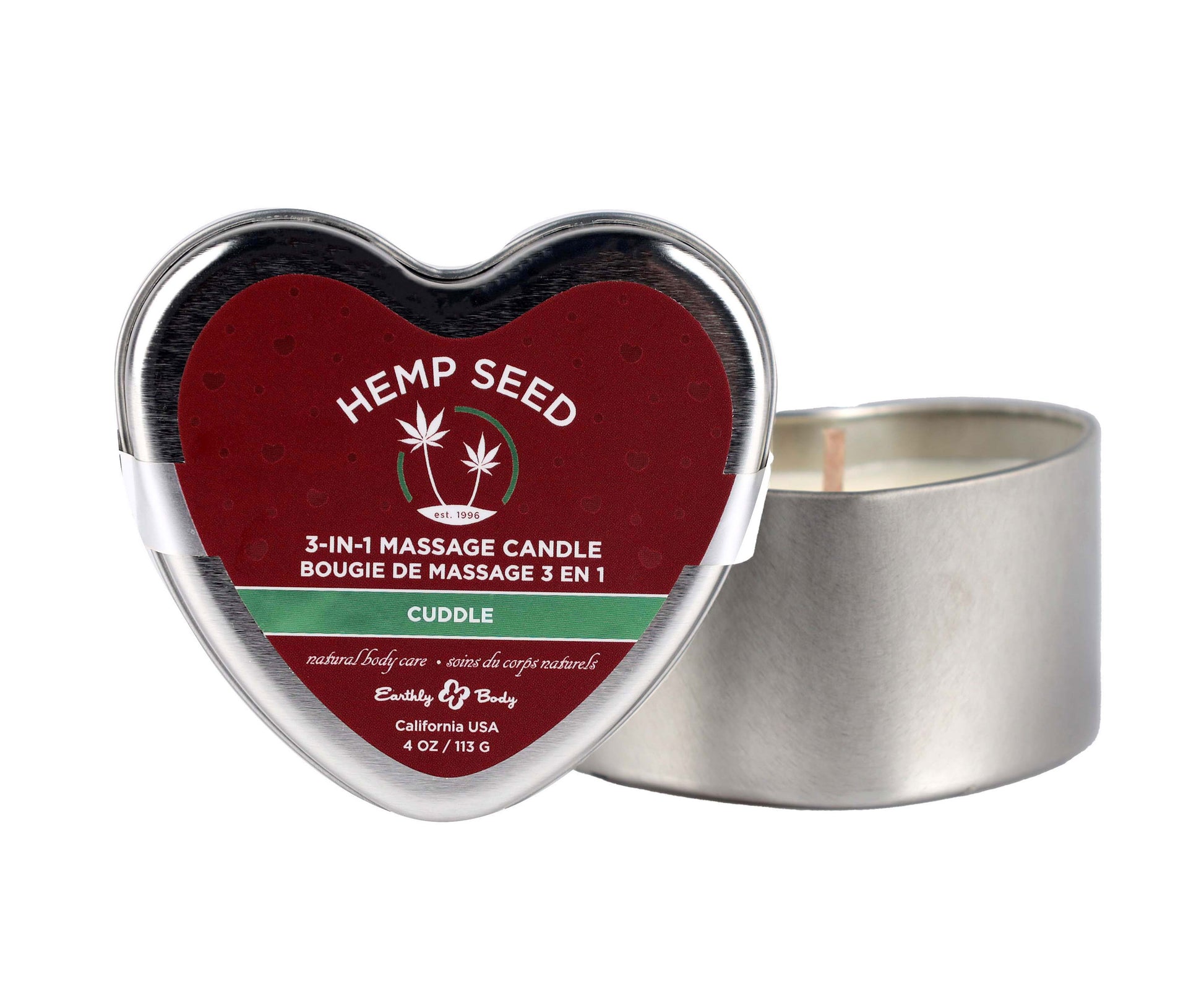 "3-in-1 Massage Candle - Cuddle - 4 Oz EB-HSCV023A"