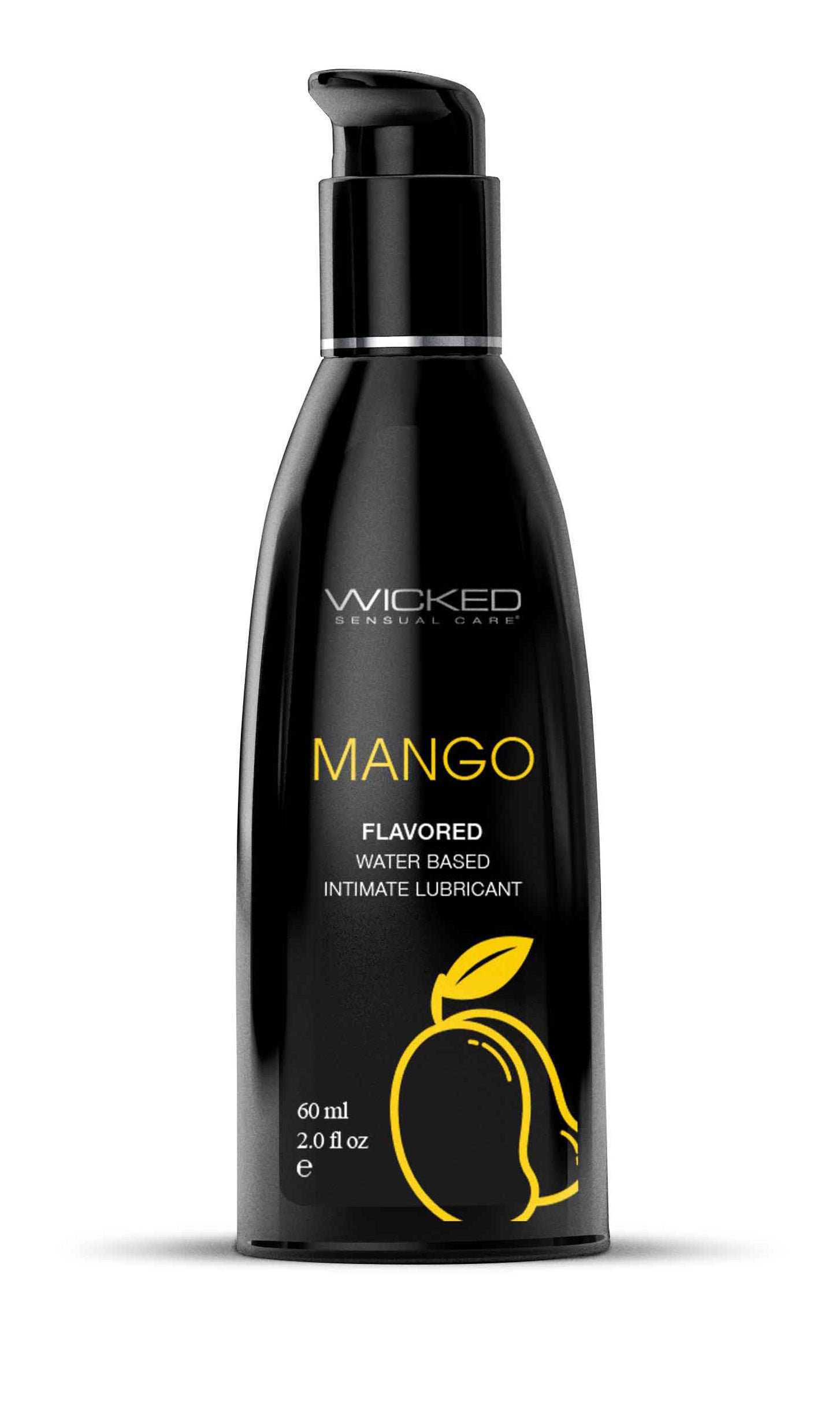 "Aqua Mango Flavored Water Based Intimate Lubricant - 2 Fl. Oz. WS-90462"