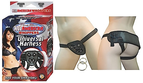 "All American Whoppers-Universal Harness-Black NW2322"