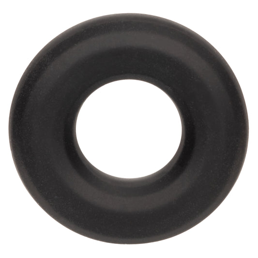 "Alpha Liquid Silicone Prolong Medium Ring - Black SE1491502"