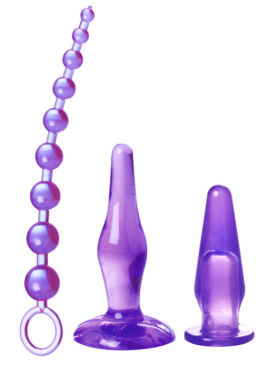 "Amethyst Adventure 3 Pieces Anal Toy Kit TV-AE541"