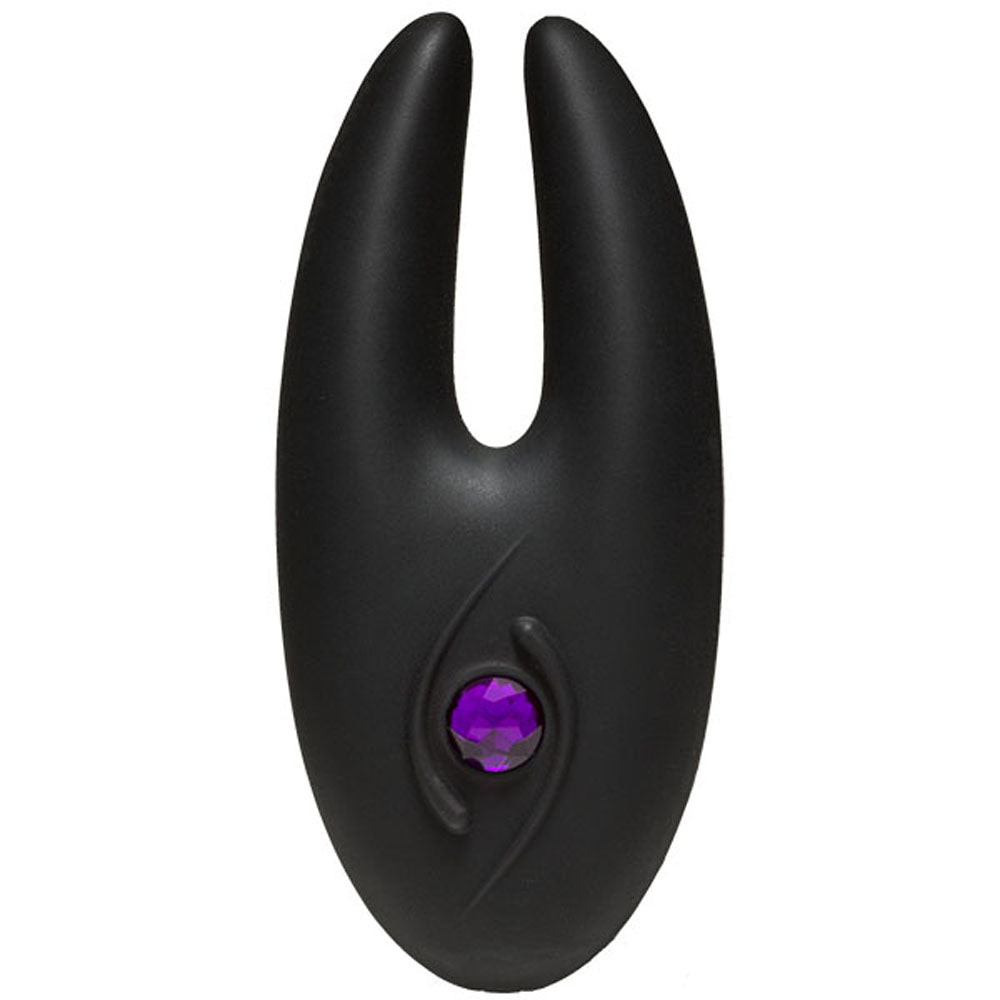 "Body Bling - Clit Cuddler Mini-Vibe in Second Skin Silicone - Purple DJ7018-05-BX"