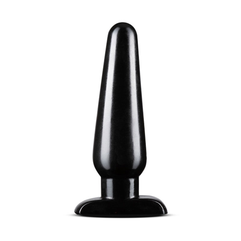 "Anal Adventures - Basic Anal Plug - Large - Black BL-18915"