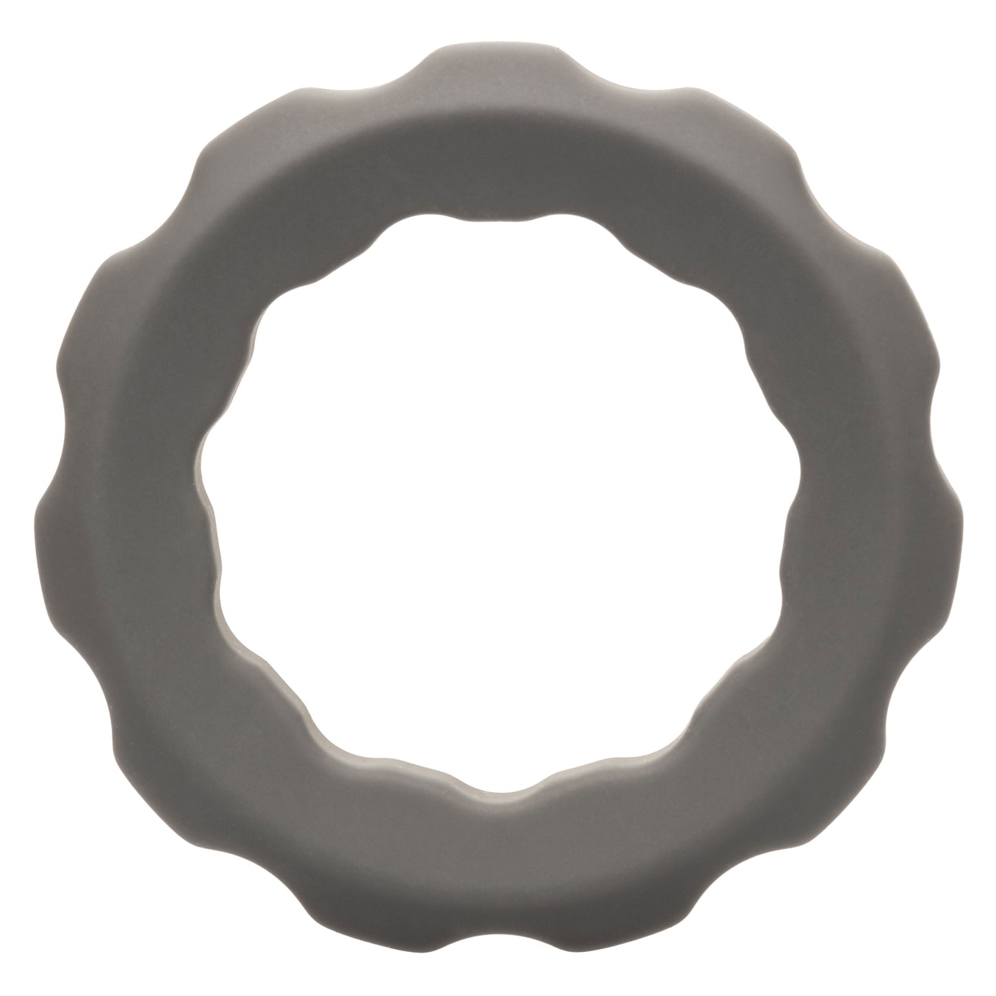 "Alpha Liquid Silicone Erect Ring - Gray SE1492152"