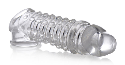 "1.5 Inch Penis Enhancer Sleeve - Clear SM-AG576CLEAR"