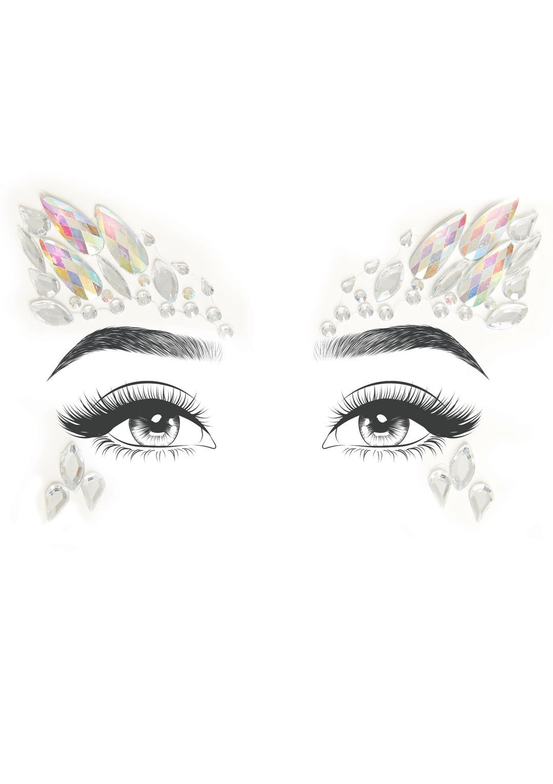 "Arista Adhesive Face Jewels LA-EYE004"